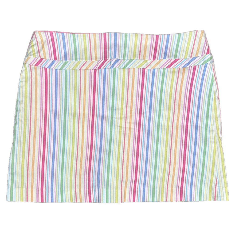 Herman Geist Pastel Stripes Golf Mini Skort SKU0320